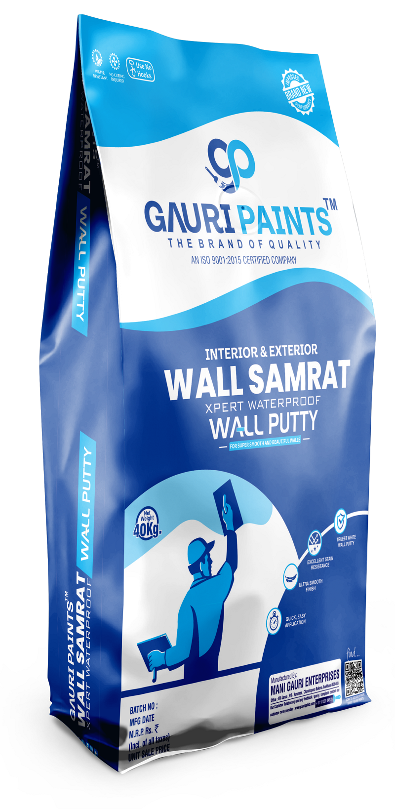 Xpert Waterproof Wall Putty